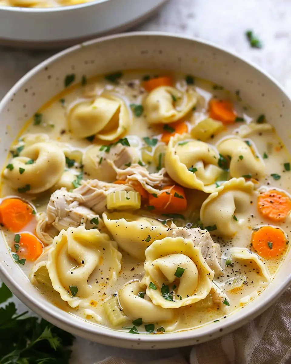 Instant Pot Chicken Tortellini Soup: A Cozy, Easy Delight