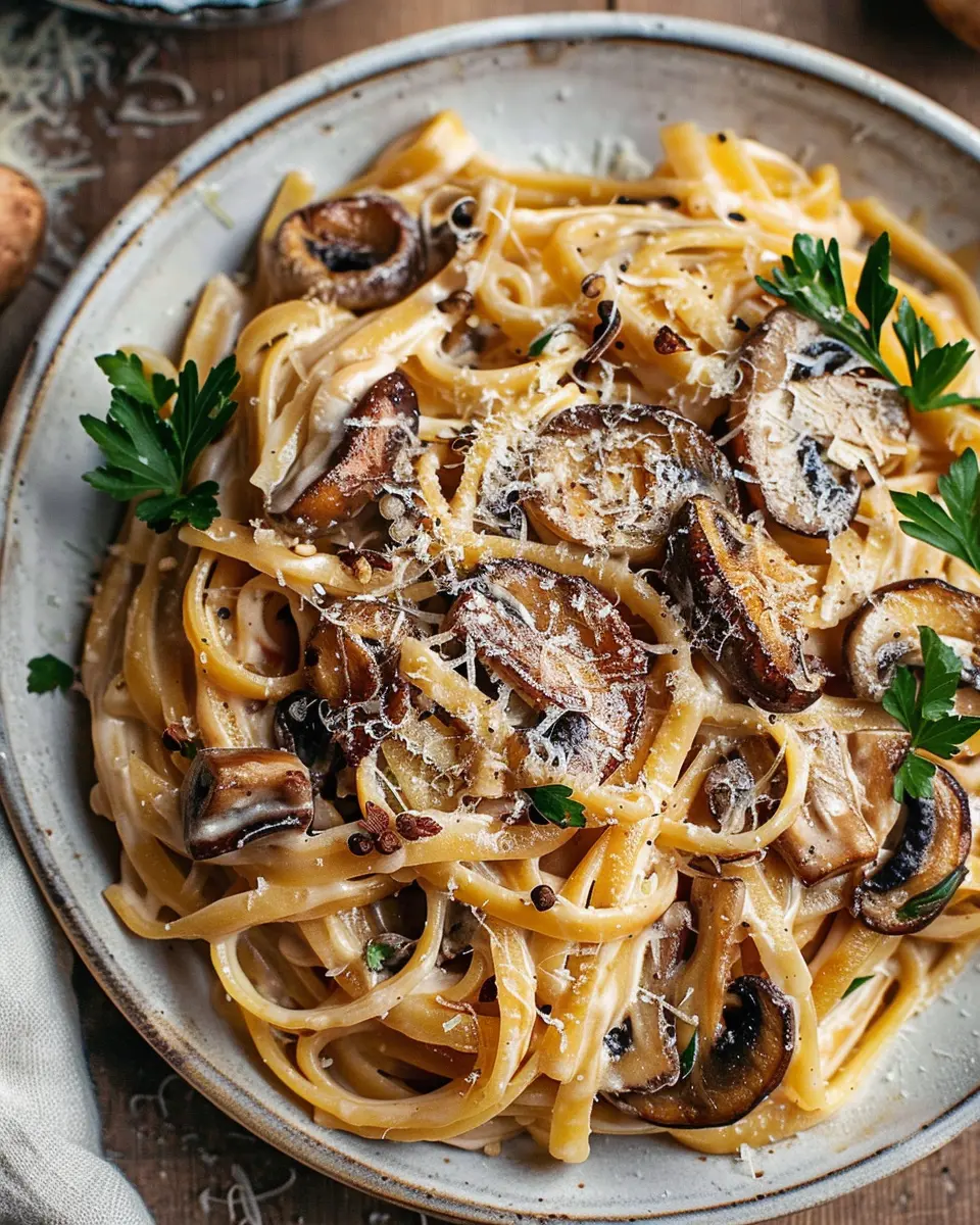 Caramelized Leek and Mushroom Gruyere Pasta: The Best Comfort Food