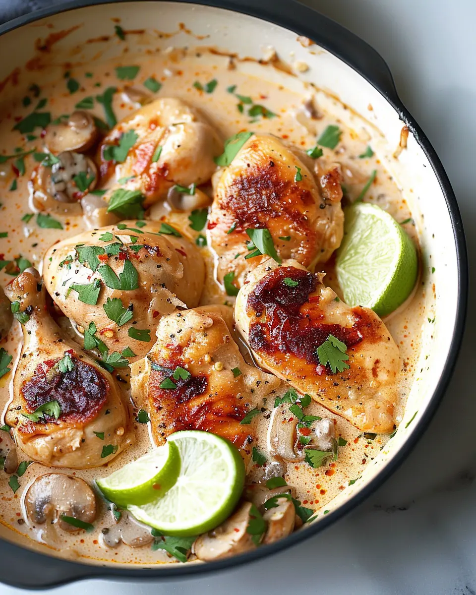 Creamy Coconut Milk Chicken: Easy Recipe for Flavorful Bliss