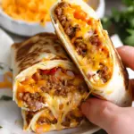 Easy Grilled Cheese Burrito Copycat Recipe