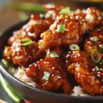sweet and spicy honey pepper chicken