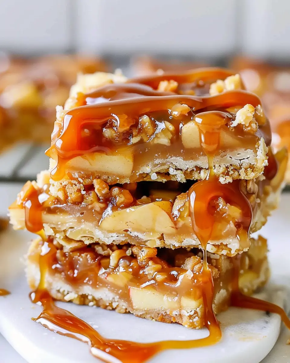 Irresistible Salted Caramel Apple Bars: Your New Favorite Indulgence