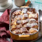 Overnight Eggnog French Toast Casserole