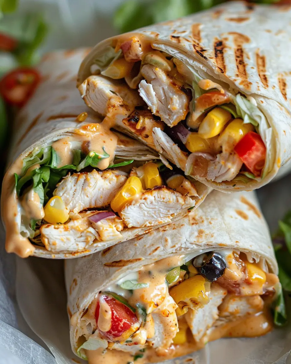 Easy Chipotle Ranch Grilled Chicken Burrito: A Flavorful Twist