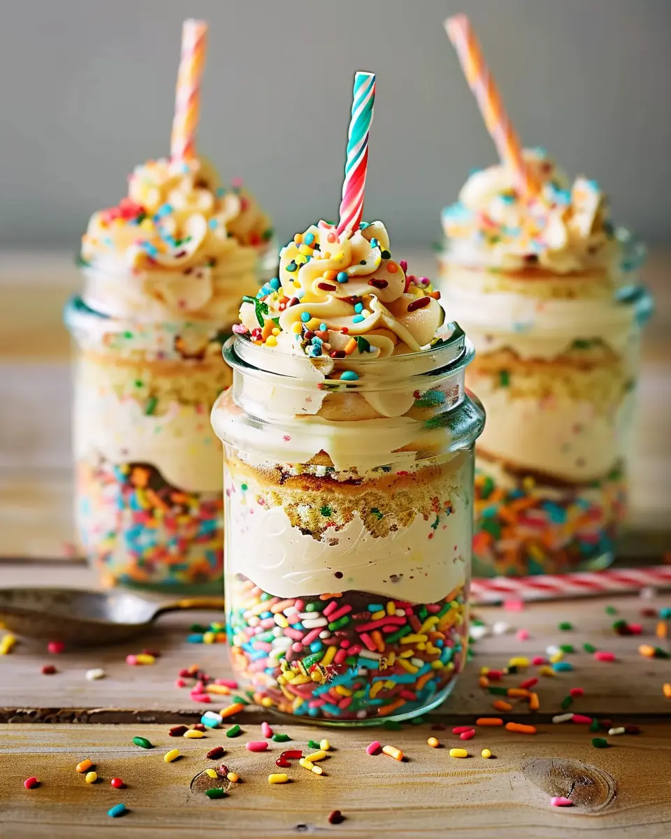 Birthday Cake in a Jar: The Easy Indulgent Treat Everyone Loves