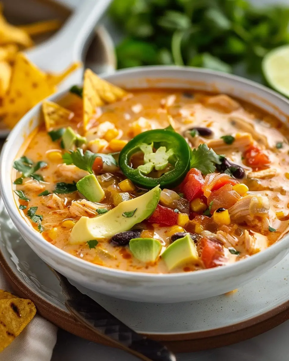 Creamy Chicken Tortilla Soup: The Best Cozy Weeknight Delight