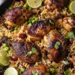 One-Pot Jerk Chicken and Rice