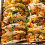 20 Minute Mini Baked Chicken Tacos