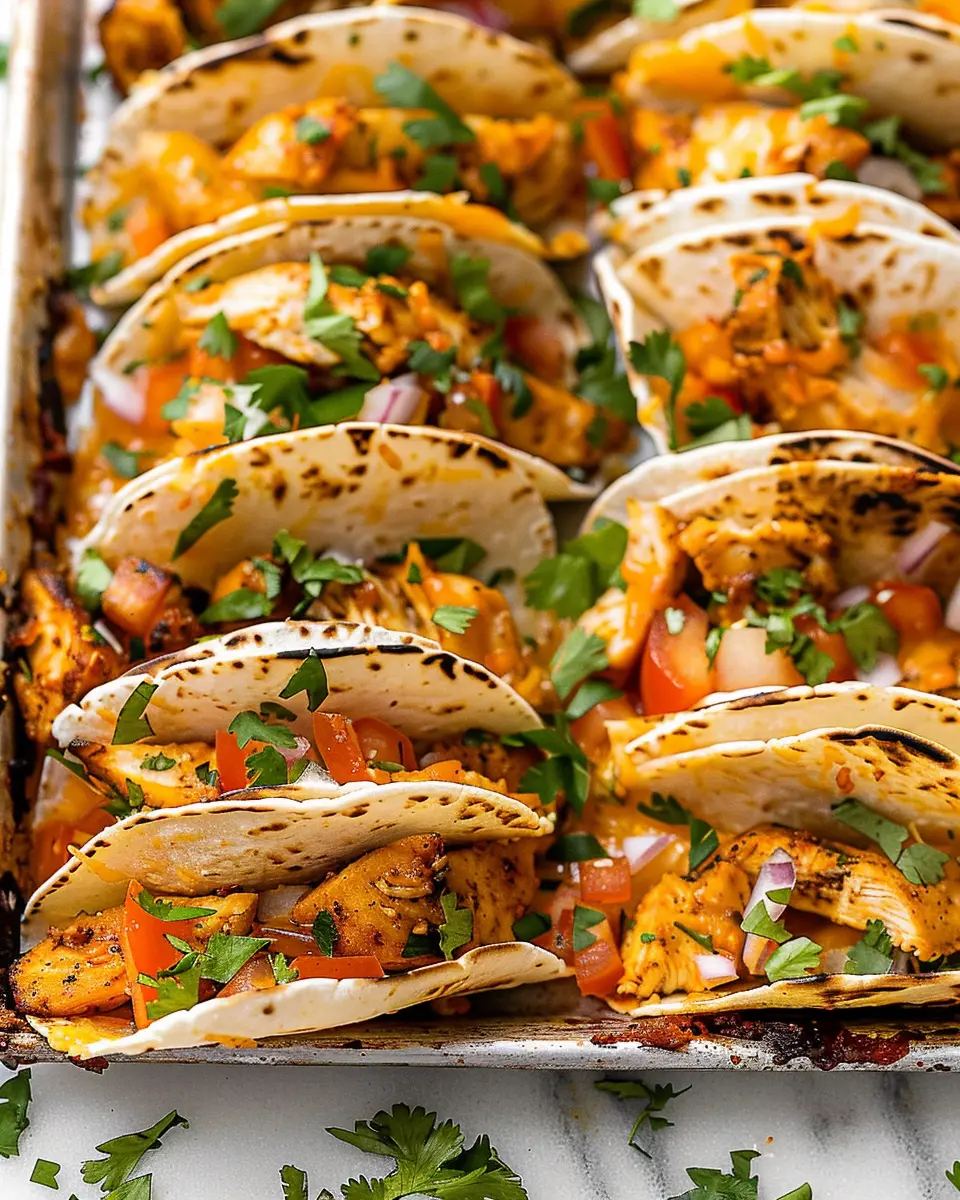 20 Minute Mini Baked Chicken Tacos: Easy and Delicious Comfort Food