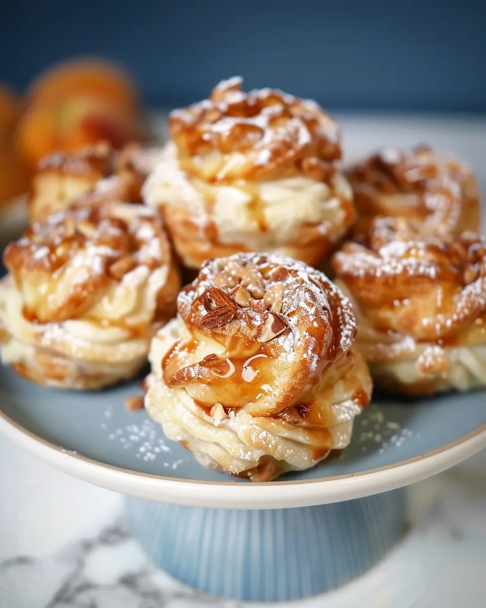 Peach Pie Cruffins: A Juicy Twist on Your Favorite Dessert