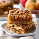 Irresistible Salted Caramel Apple Bars