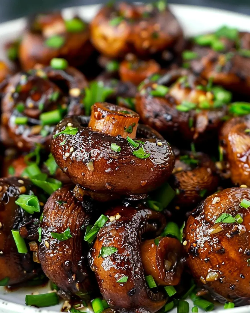 Steakhouse Garlic Butter Mushrooms: Indulge in Easy Flavorful Sides