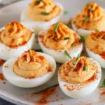 Pumpkin Deviled Eggs