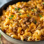 One-Pot Cheeseburger Macaroni