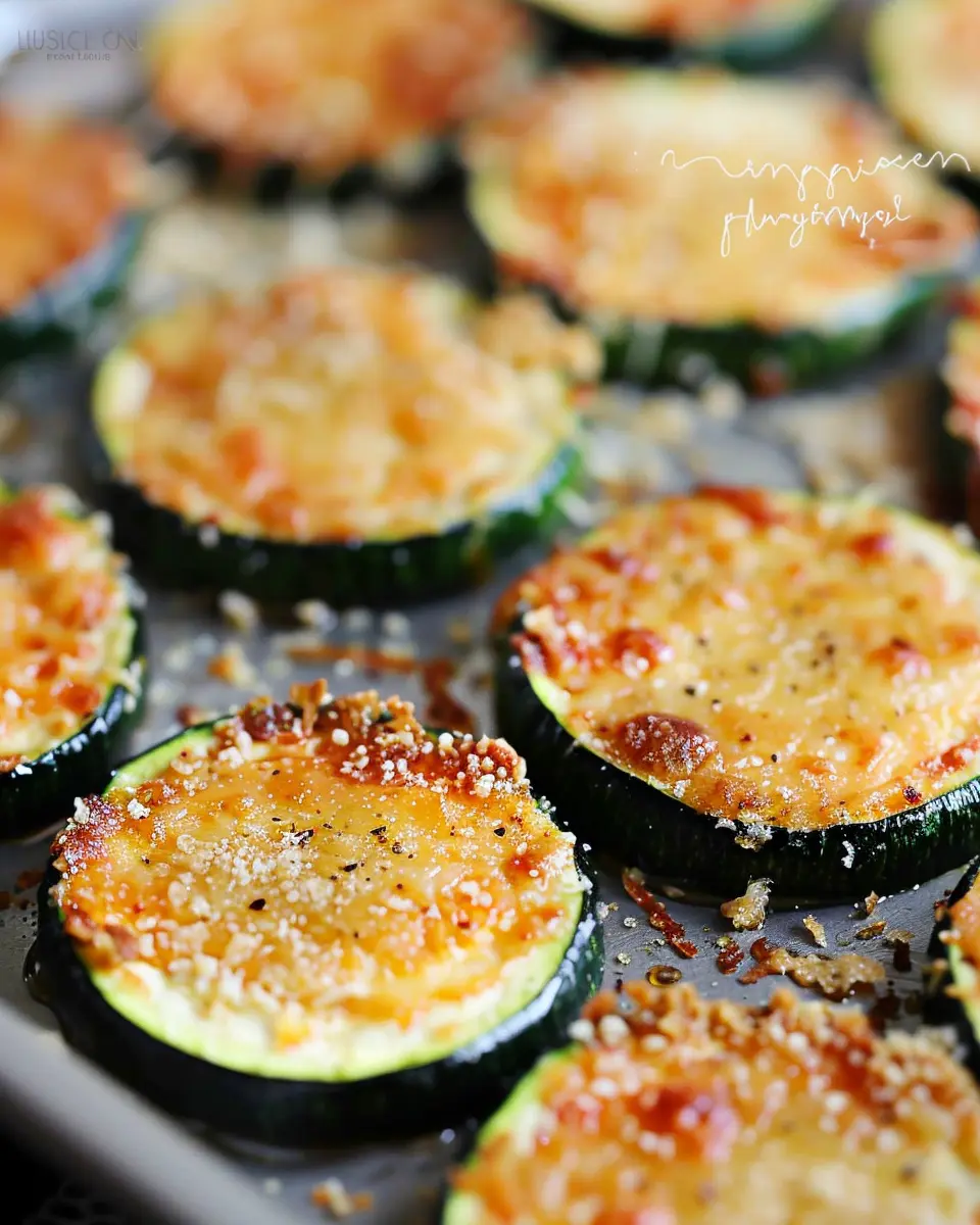 Baked Parmesan Zucchini Rounds: The Easy Crunchy Snack You’ll Love