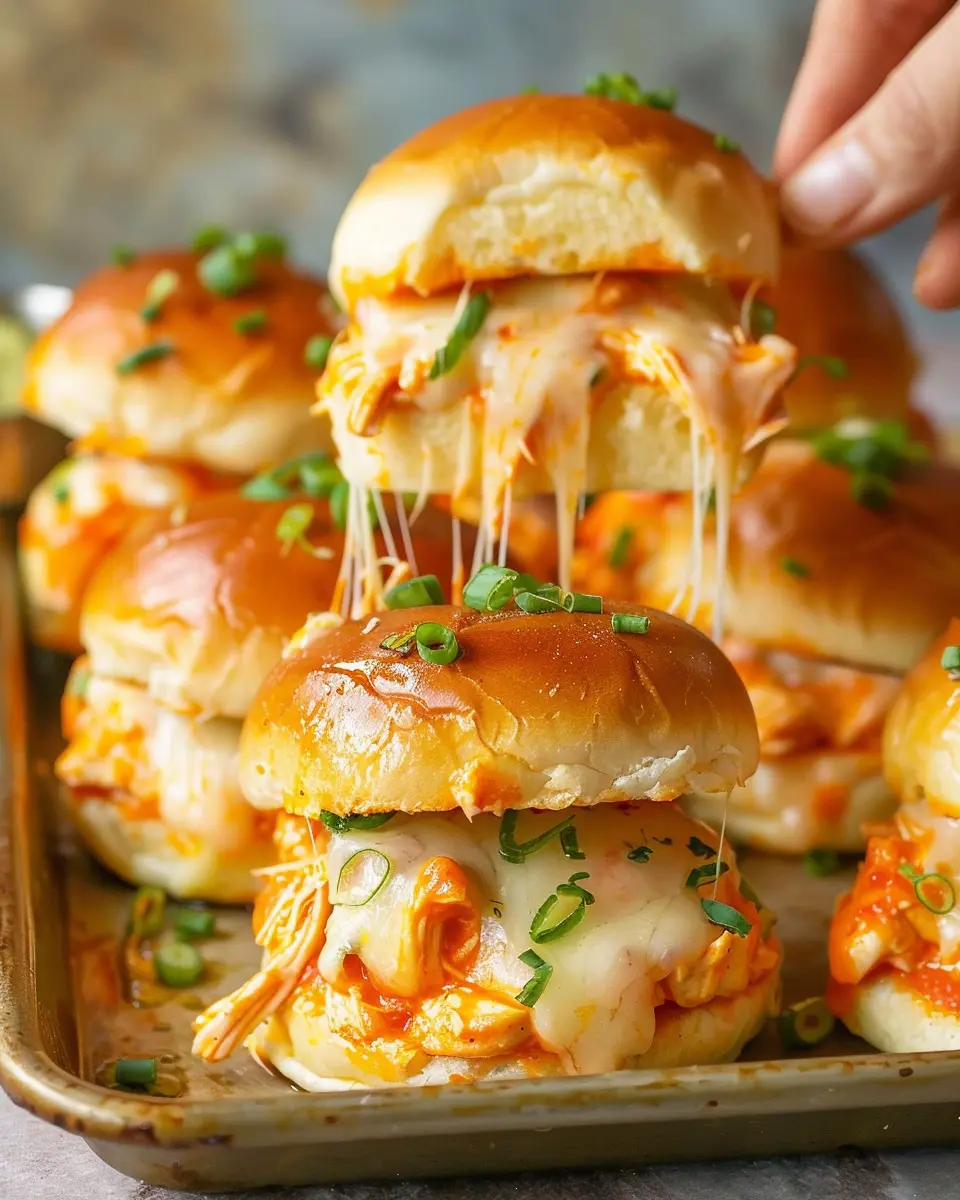 Sheet Pan Buffalo Chicken Sliders: Easy, Flavor-Packed Delights