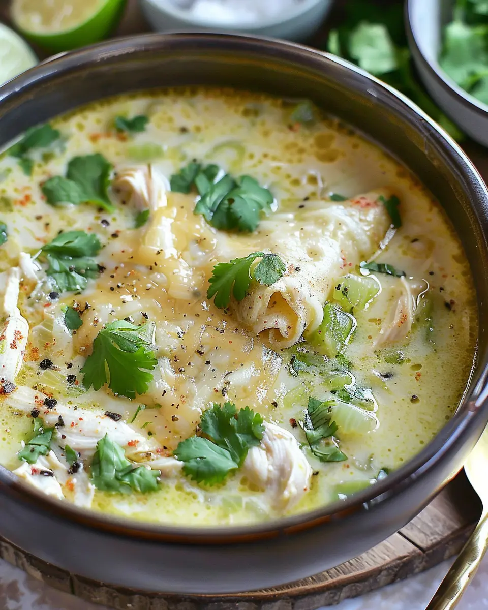 Creamy Green Enchiladas Chicken Soup: The Ultimate Comfort Meal