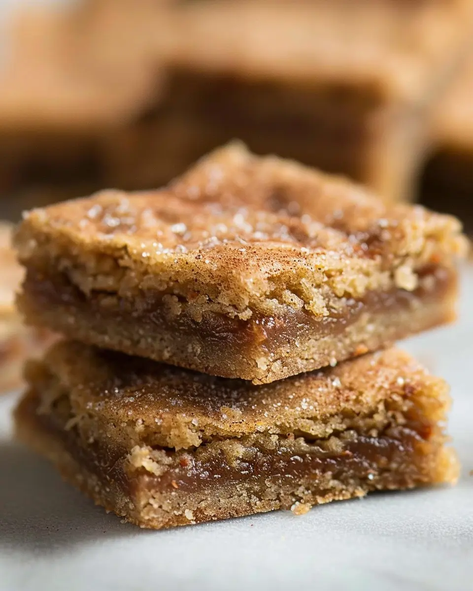 Easy Cinnamon Sugar Blondies That Will Brighten Your Day
