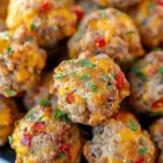 Pimento Cheese Sausage Balls
