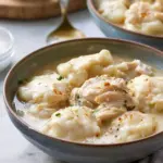 Easy Chicken and Dumplings with Cream of Chicken