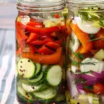 Quick Fridge Pickled Vegetables