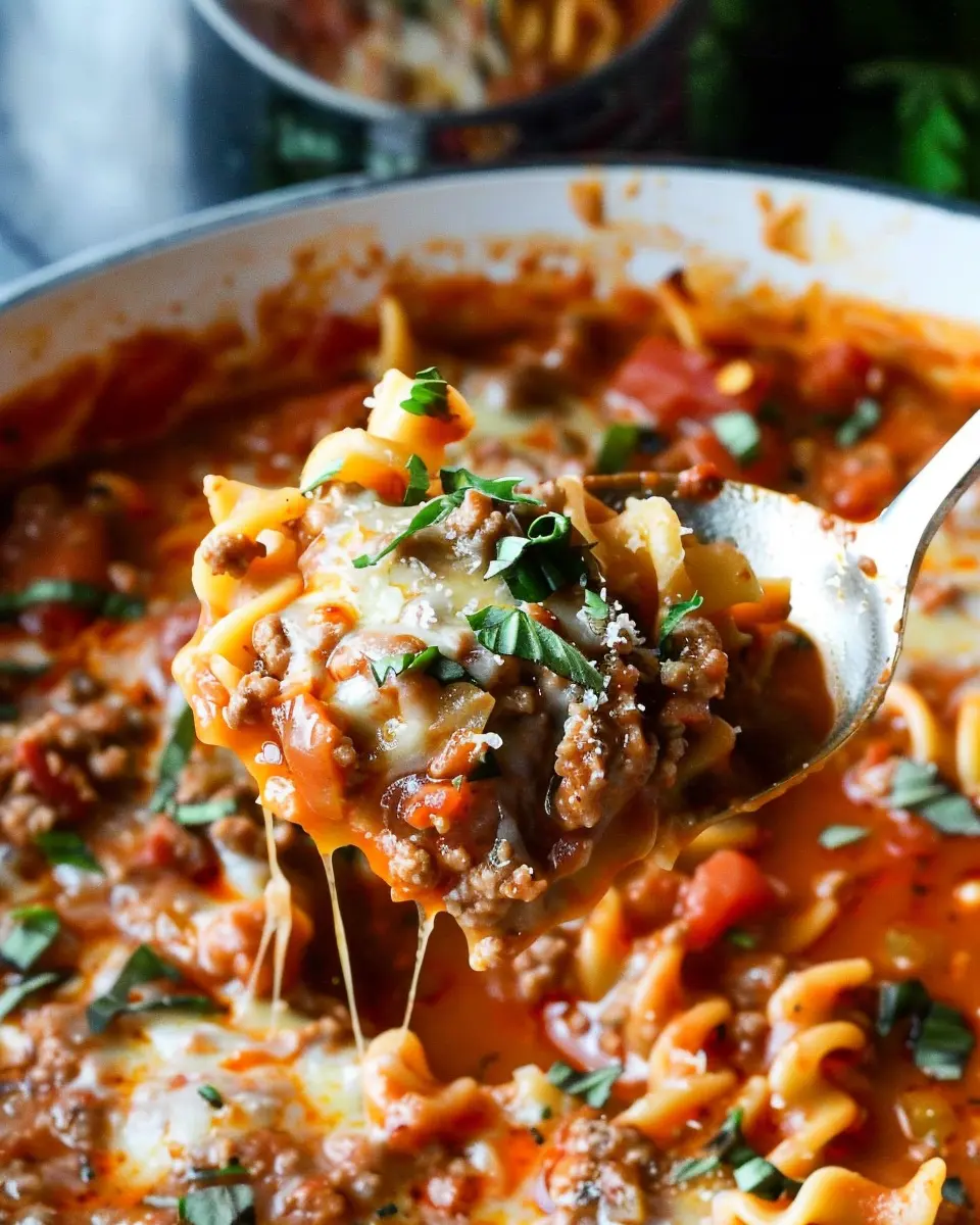 Easy Lasagna Soup Recipe: Indulgent Comfort Food in Minutes