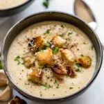 Roasted Garlic Soup – Rich and Creamy