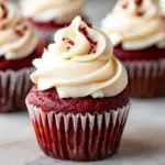 Red Velvet Cupcakes With Cream Cheese Frosting