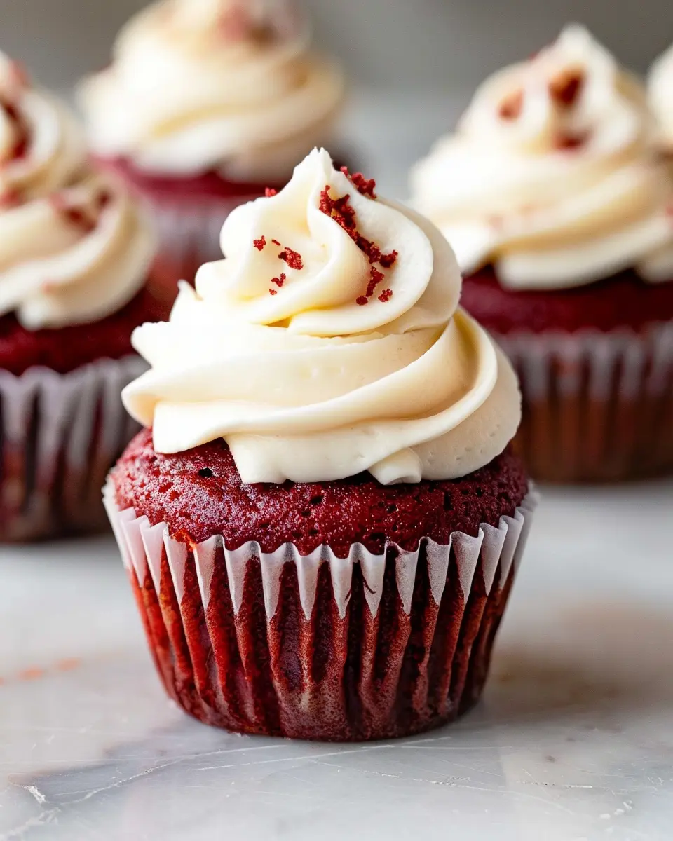 Red Velvet Cupcakes: The Best Cream Cheese Frosting Treat