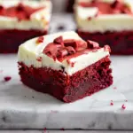 Fudgy Red Velvet Brownies