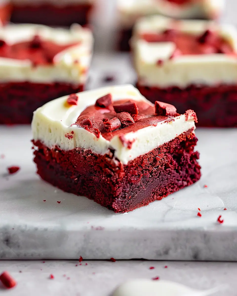 Fudgy Red Velvet Brownies: The Best Indulgent Treat for Chocoholics