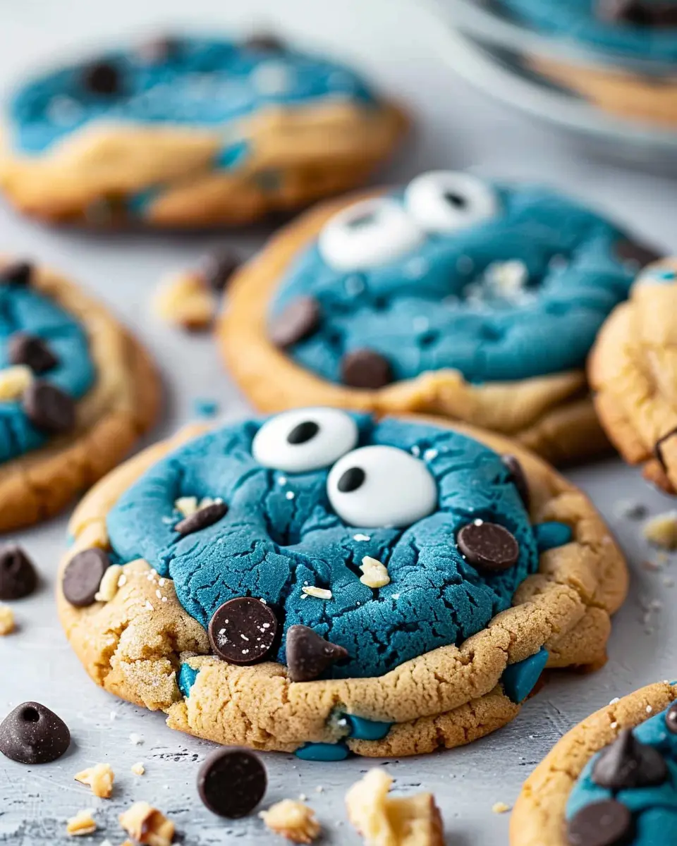 Cookie Monster Cookies: Indulgent Treats for Sweet Lovers