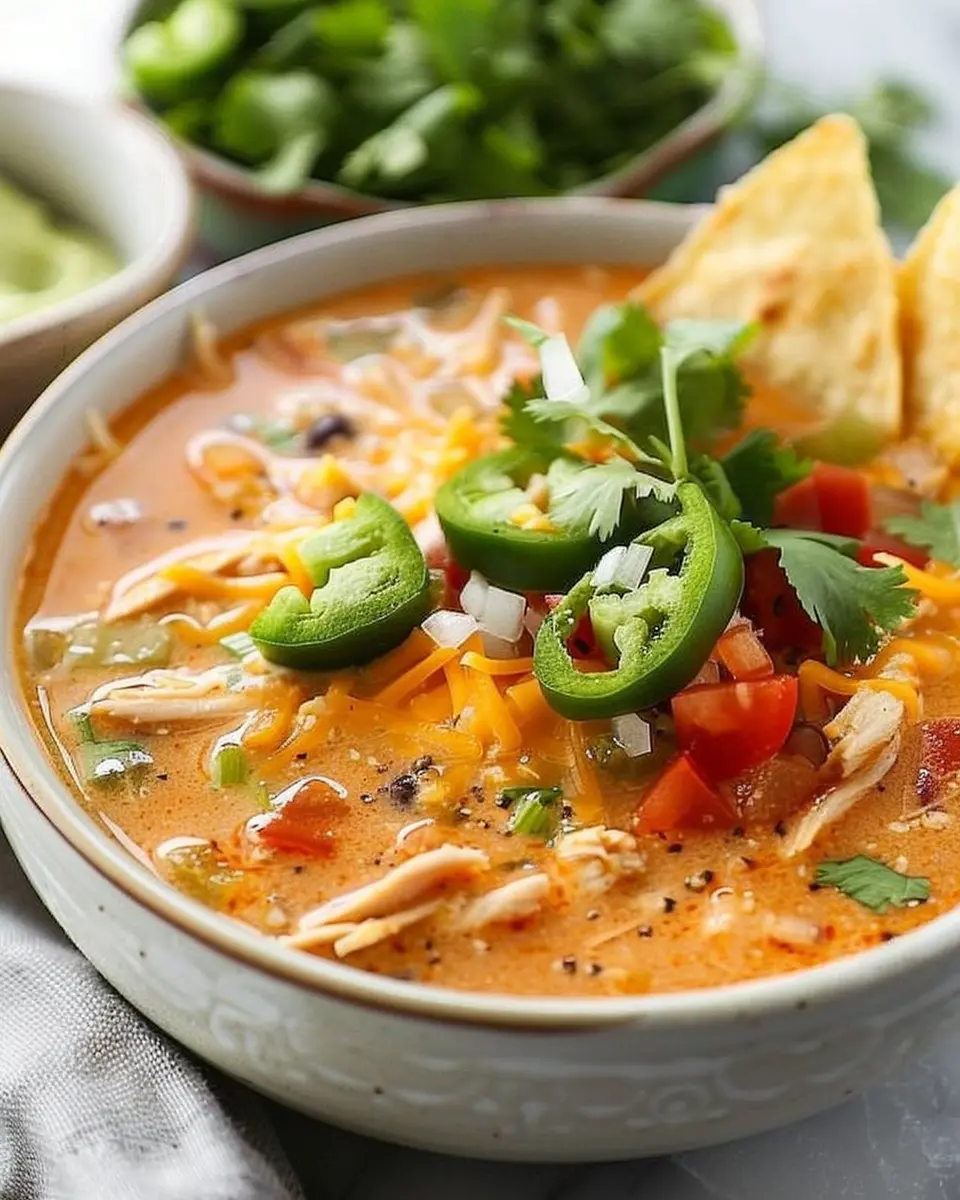 Creamy Chicken Tortilla Soup: Easy Comfort in Every Bowl