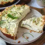 Keto Zucchini Ricotta Cheesecake