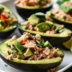 Tuna Stuffed Avocados