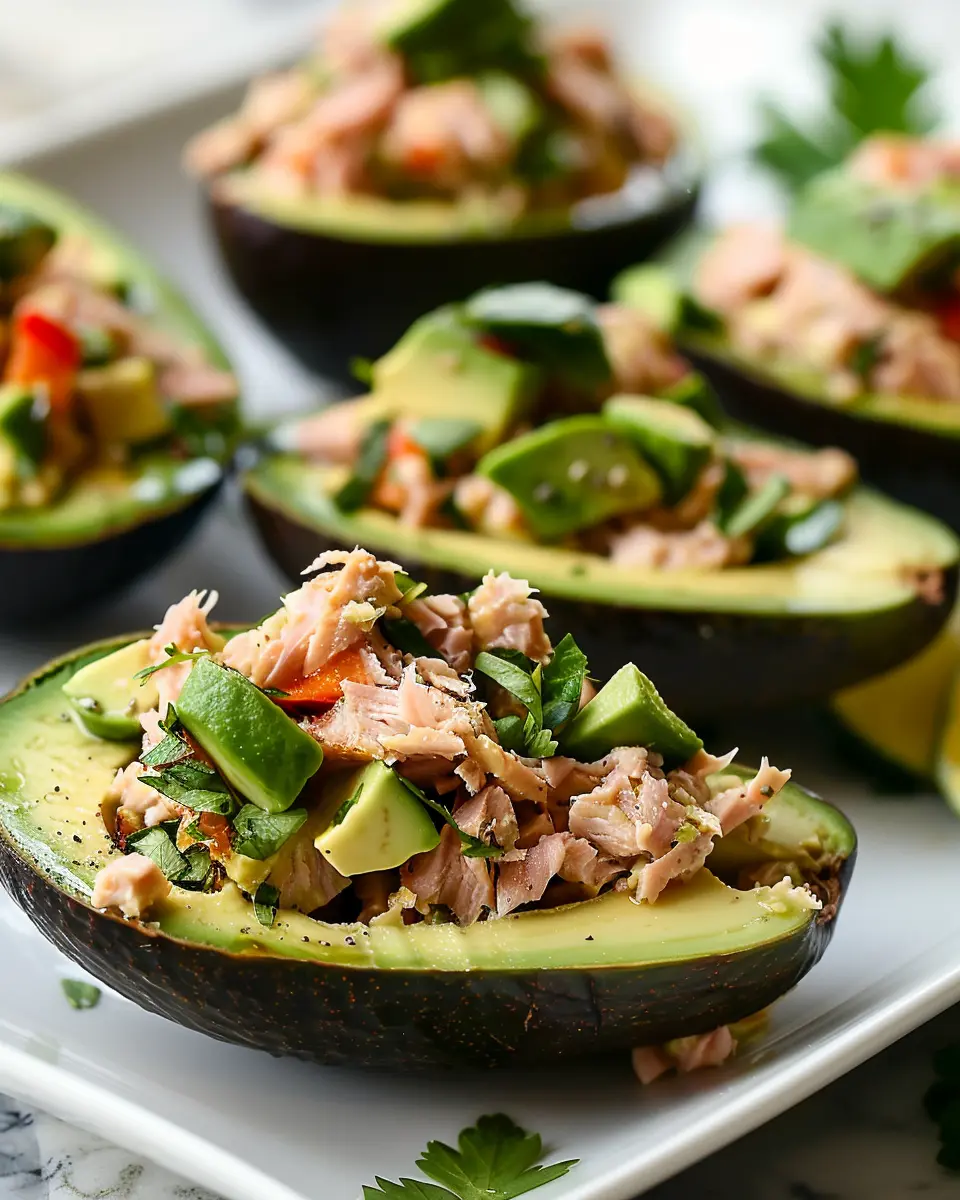Tuna Stuffed Avocados: Easy, Healthy, and Delicious Twist