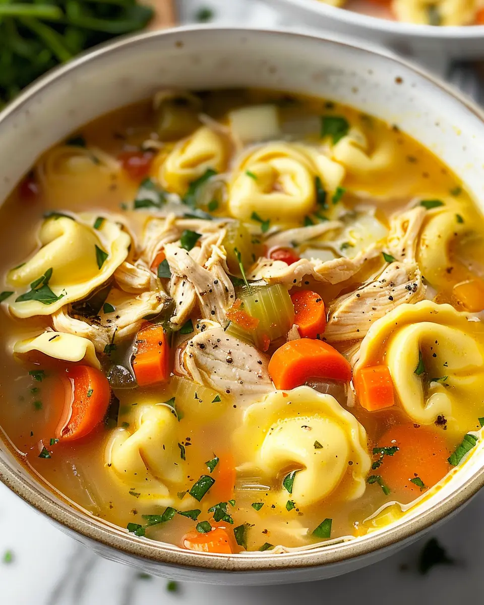 Easy Chicken Tortellini Soup: A Cozy Family Favorite Recipe