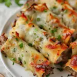 Keto Philly Cheesesteak Roll Ups