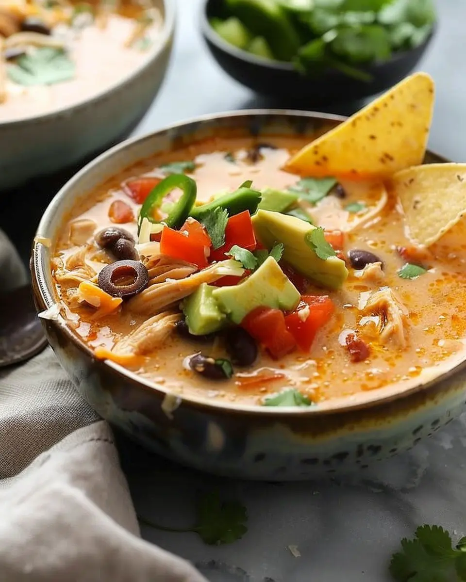Creamy Chicken Tortilla Soup: The Best Comfort in a Bowl