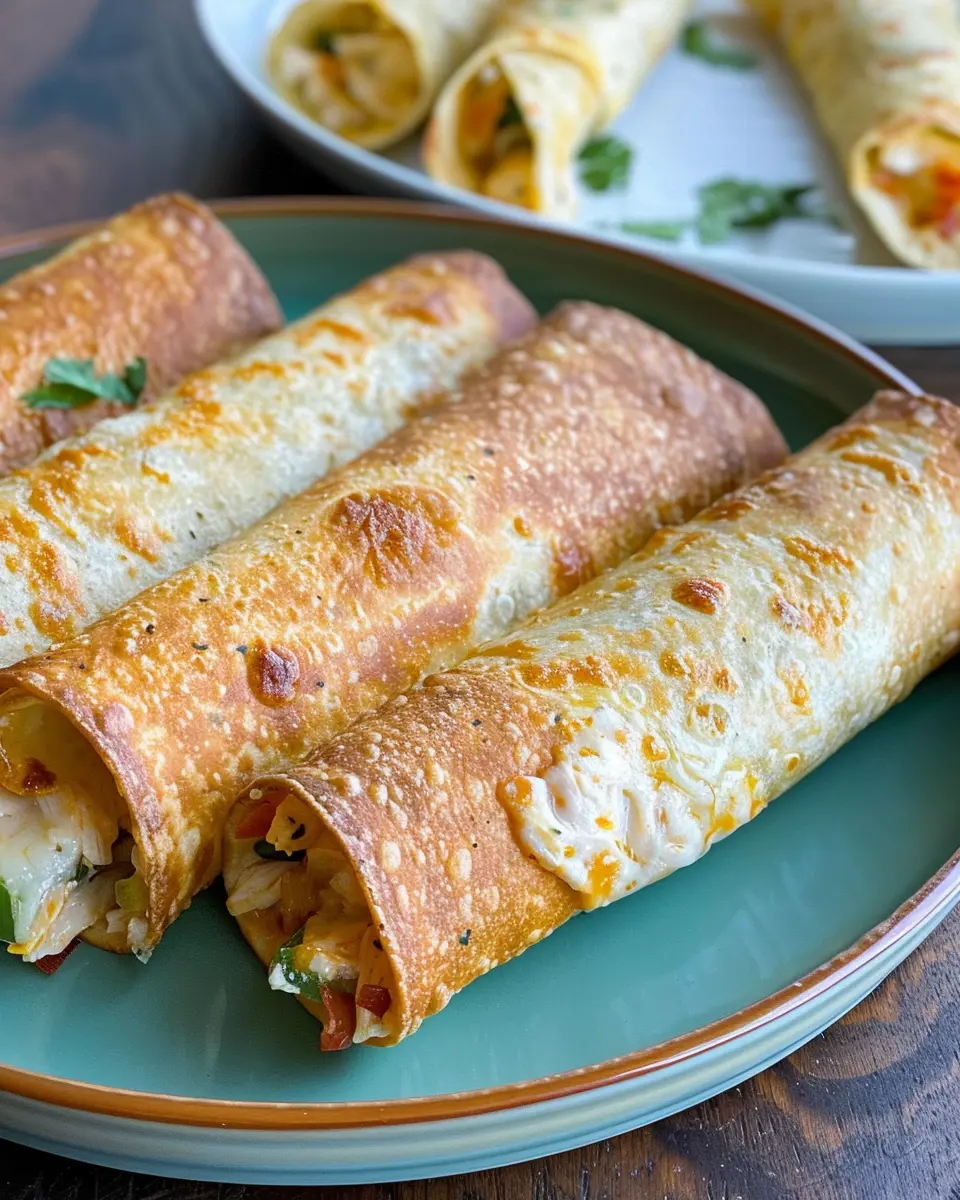 Jalapeño Popper Chicken Taquitos: Indulgent Turkey Bacon Twist