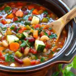 Crockpot Minestrone Soup