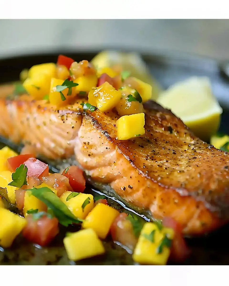 Mango Salsa Salmon: A Juicy Twist for Your Dinner Table