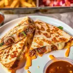Smash Burger Quesadillas