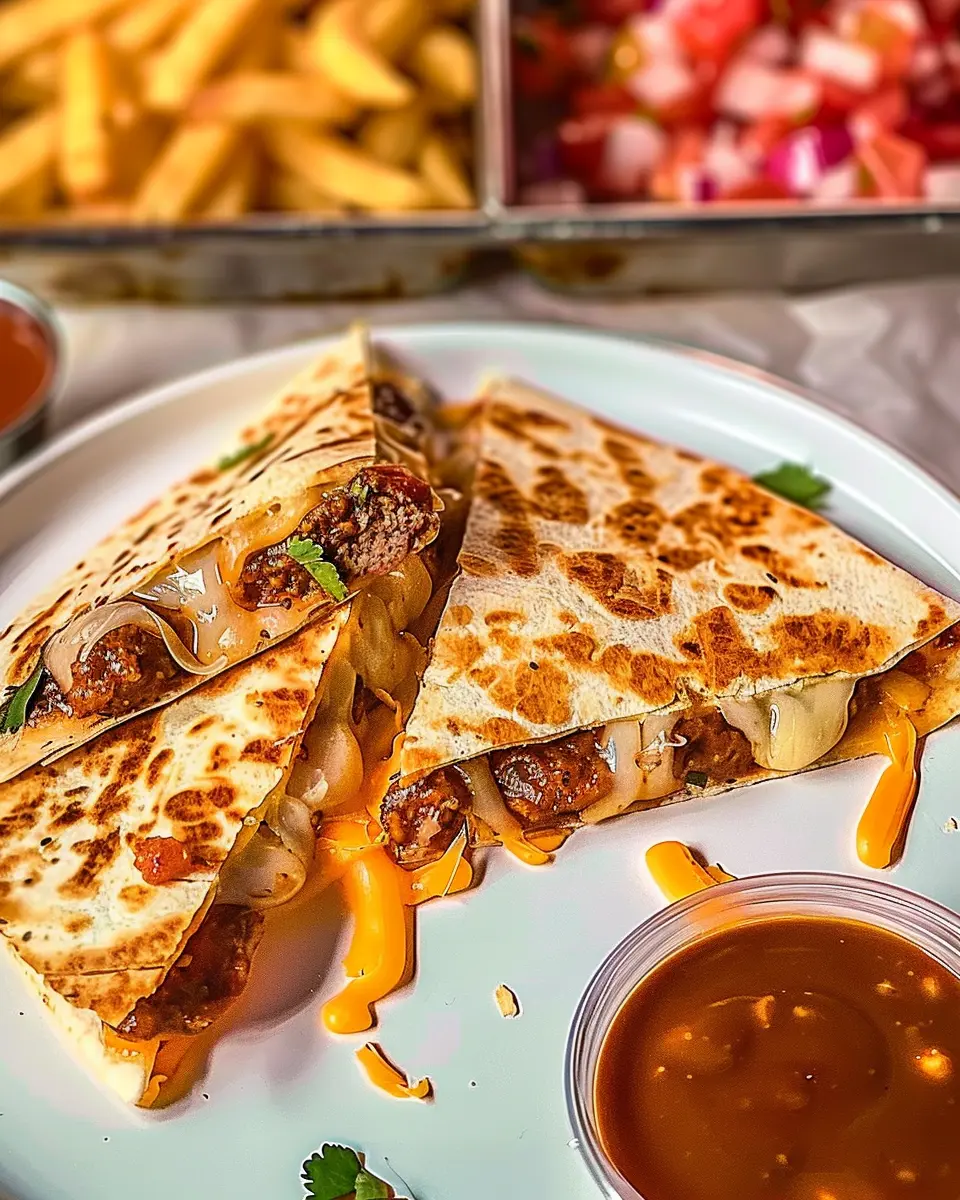 Smash Burger Quesadillas: Indulgent Twist on a Classic Favorite