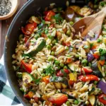 Roasted Vegetable Orzo