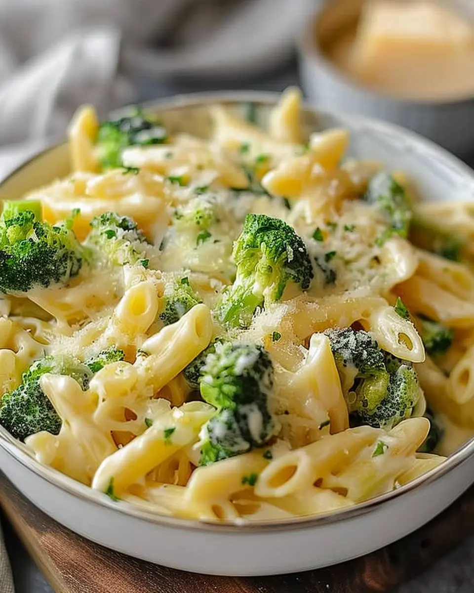 Broccoli Cheese Pasta: Easy Comfort Food with Turkey Bacon