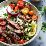 Mediterranean Steak Bowls
