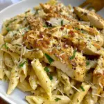 Garlic Parmesan Chicken and Pasta