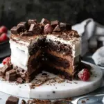 The Ultimate Brownie Cake