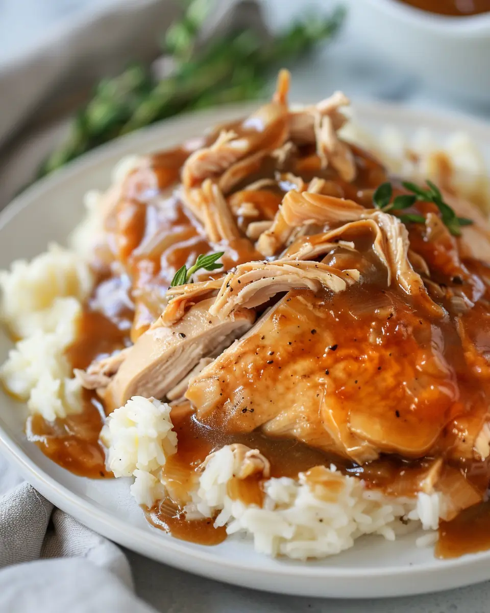 Slow Cooker Chicken and Gravy: A Comforting Family Favorite
